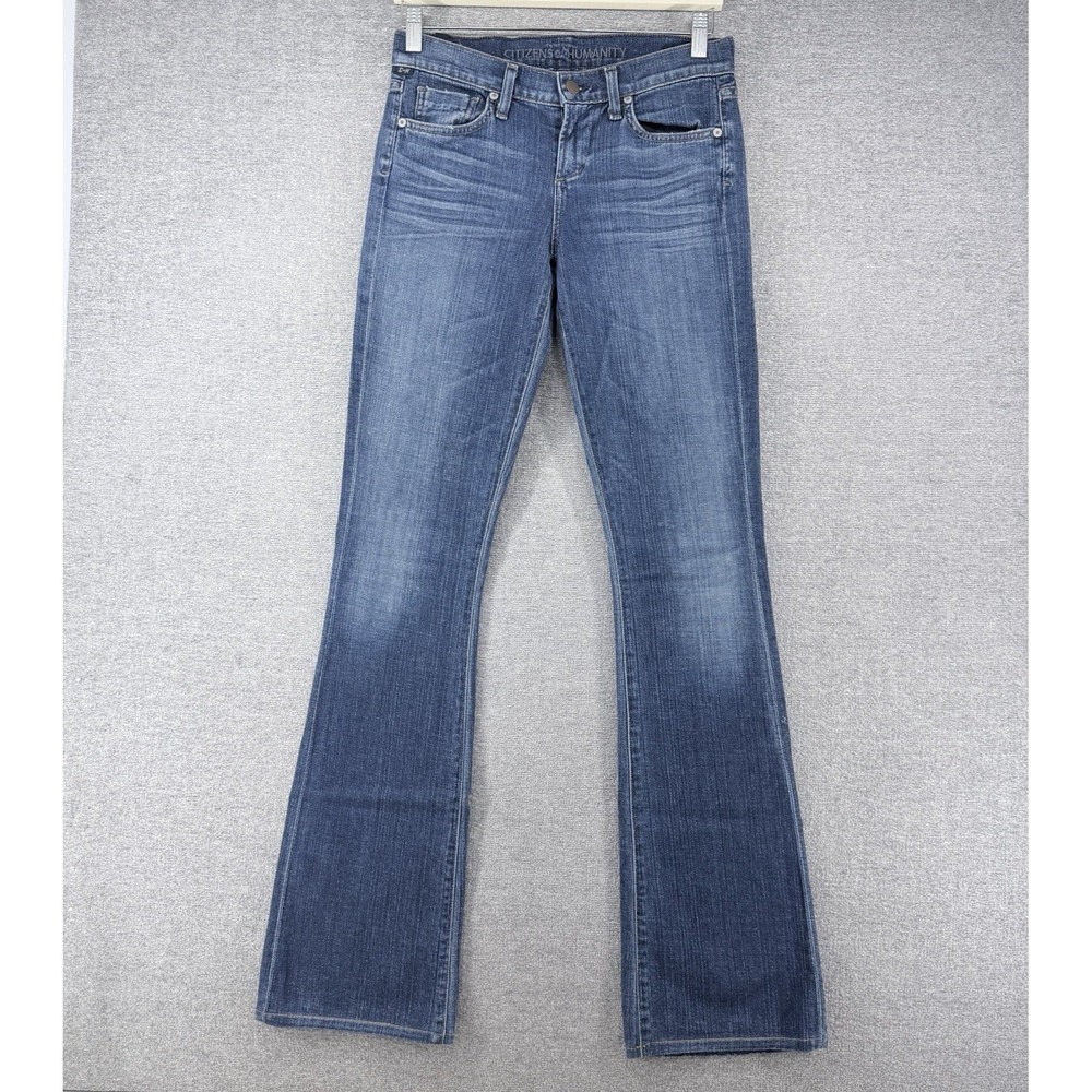 Citizen Humanity Kelly Low-Rise Boot Cut Denim Jeans Women Size 26 Blue